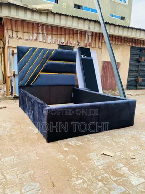 4 by 6 Bedframe With One Bedside