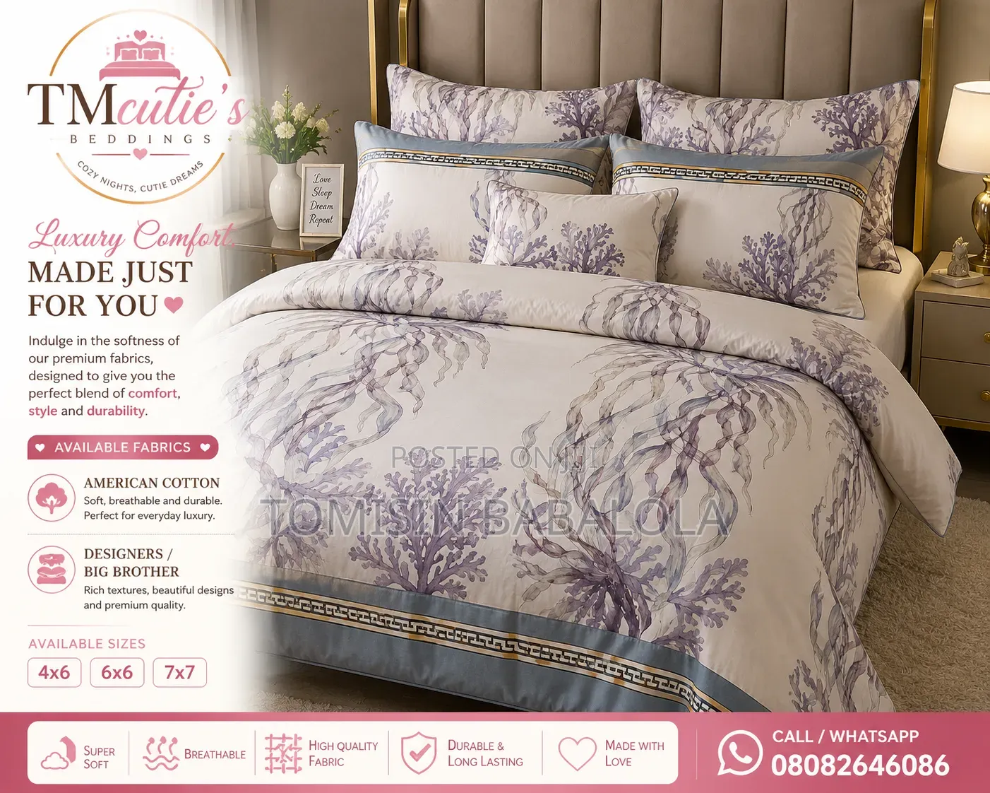 Tmcuties Beddings