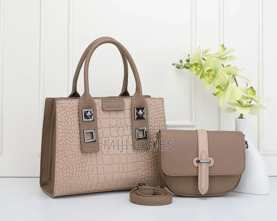 Women's 2-in-1 Handbag Set | Premium Quality Tote With Matching Purse