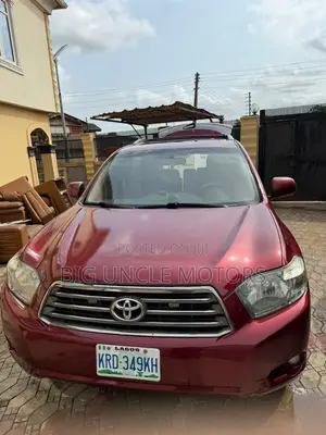 Toyota Highlander 2009 Red