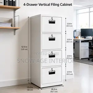 4 Drawer Filling Cabinet