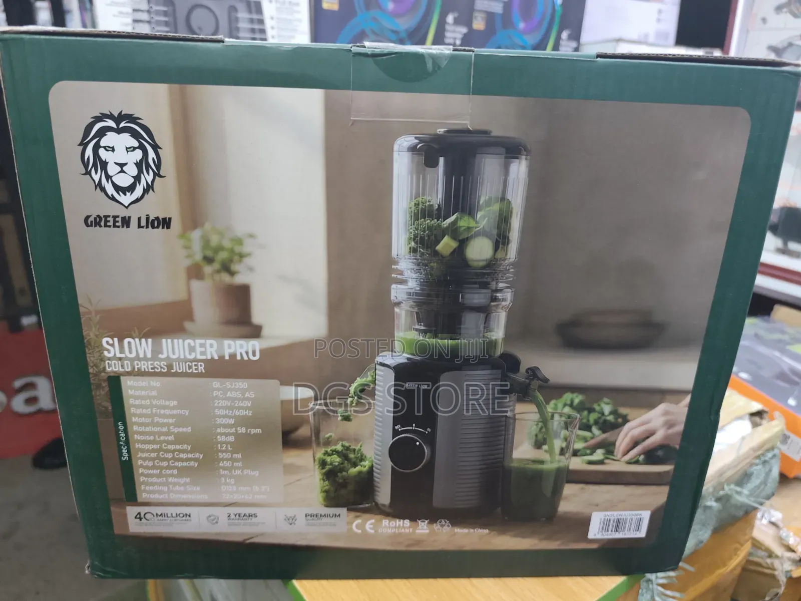 Green Lion Slow Juicer Pro