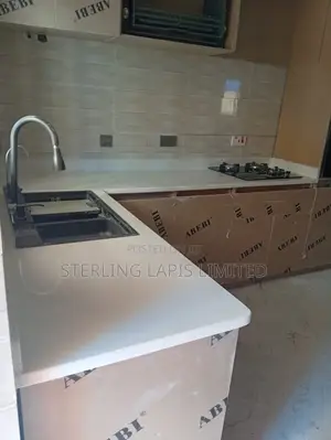 White Marble Quartz Slab