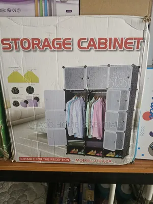 3- Partition Plastic Wardrobe