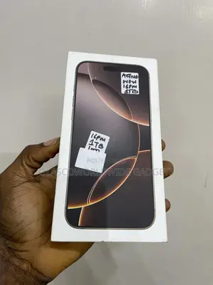 New Apple iPhone 16 Pro Max 1 TB Gold