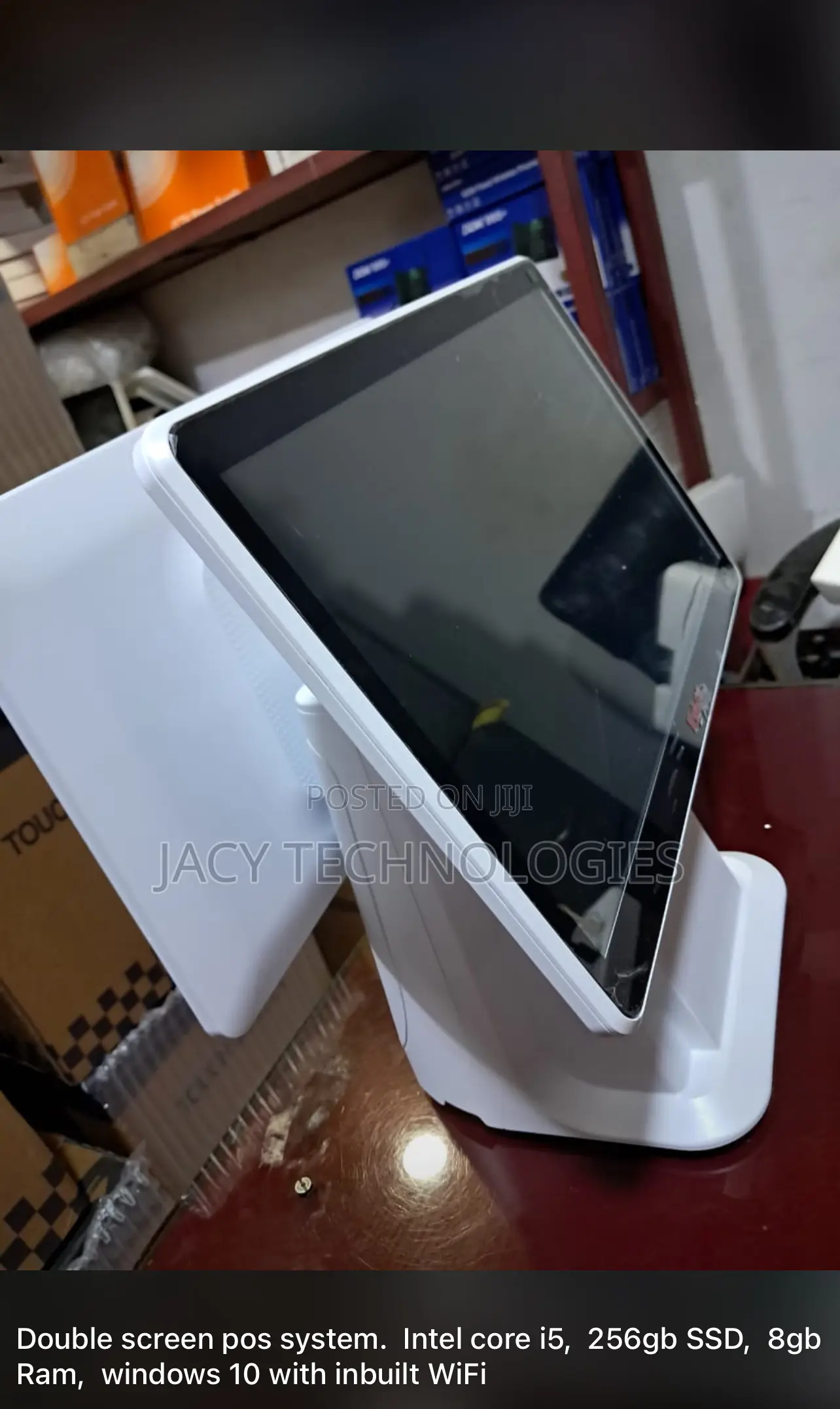 Double Screen Pos System