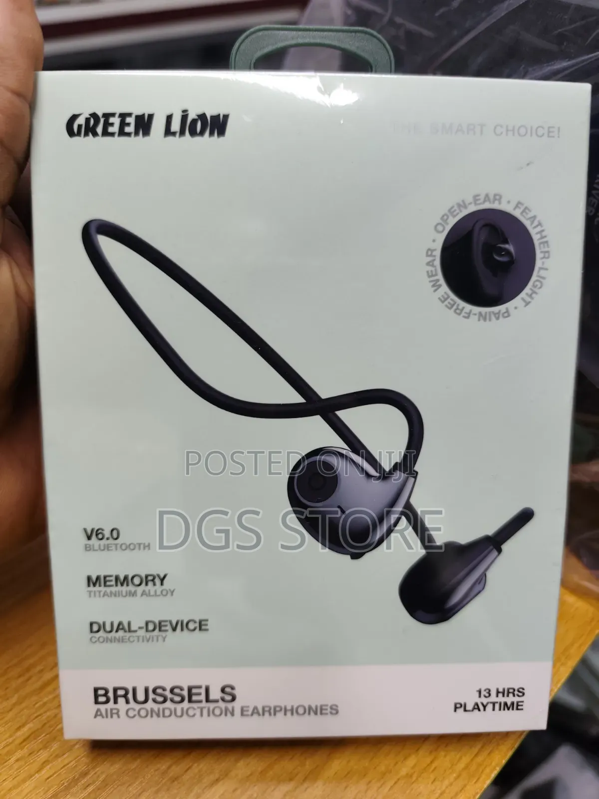 Green Lion Brussel Air Conduction Bluetooth Earphone