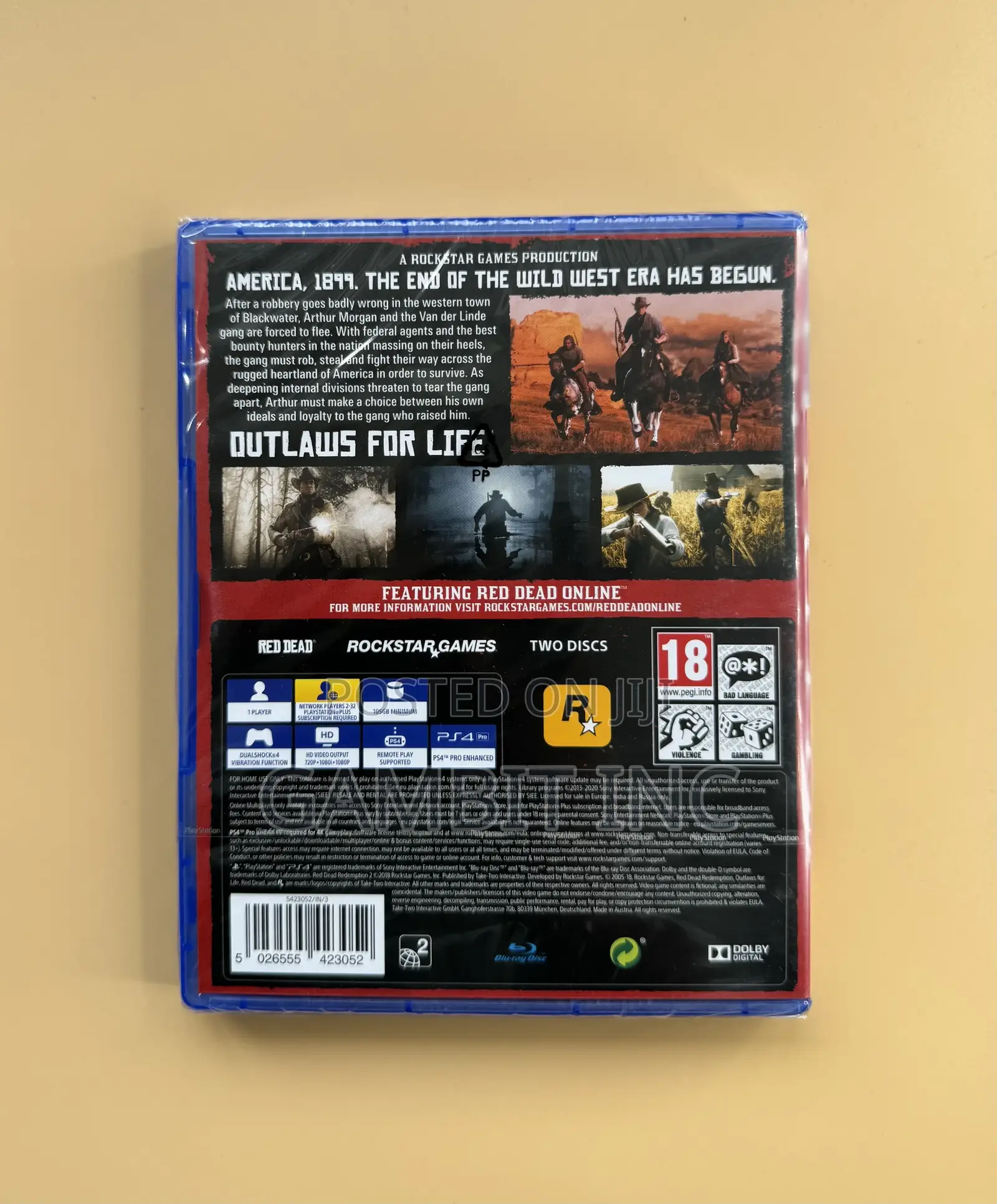 Playstation 4 Red Dead Redemption 2