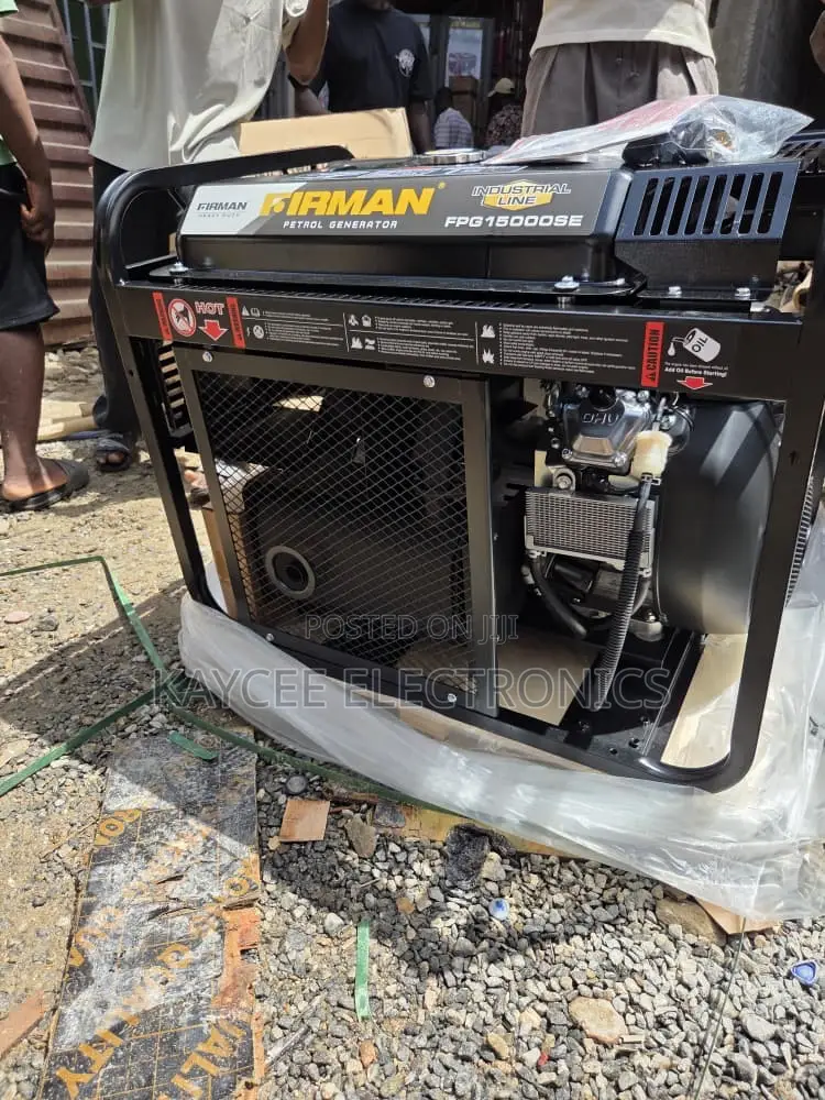 Fireman 15000se Generator With High Performance Engine
