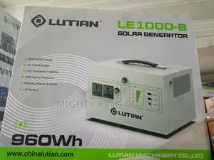 1000w Output Lutian Solar Generator