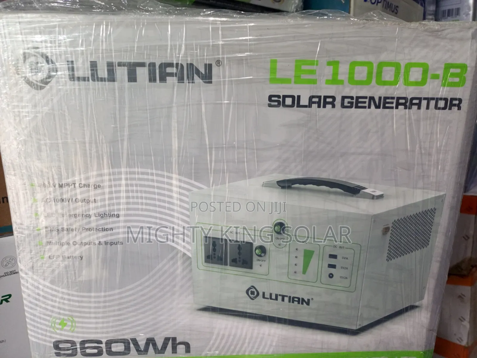 1000w Output Lutian Solar Generator