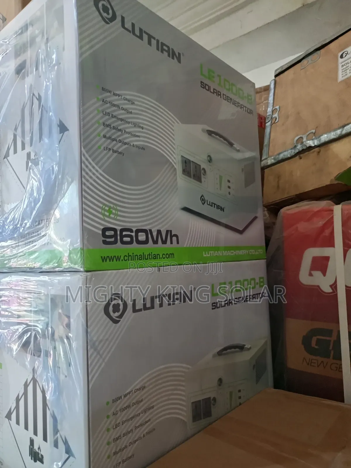 1000w Output Lutian Solar Generator