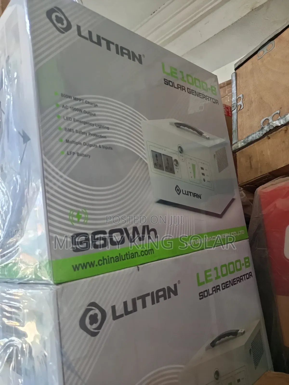1000w Output Lutian Solar Generator