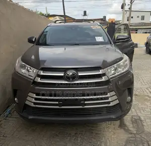 Toyota Highlander XLE 4x4 V6 (3.5L 6cyl 8A) 2018 Gray