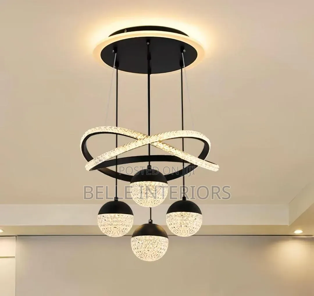 Modern Acrylic Imitation Crystal Chandelier Home Decor Dining