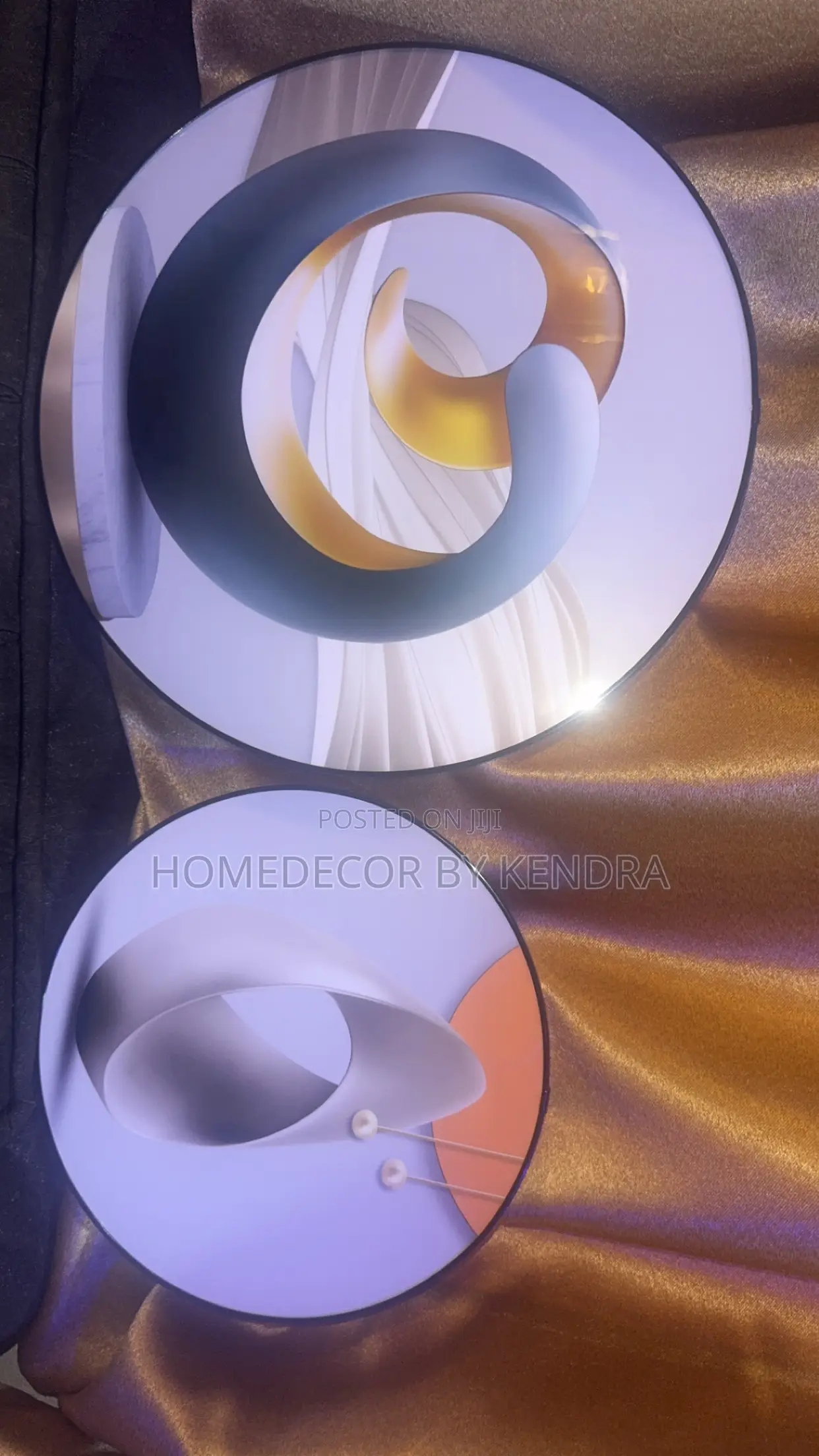 2 in 1 Trendy Modern Circular Luxury Frames