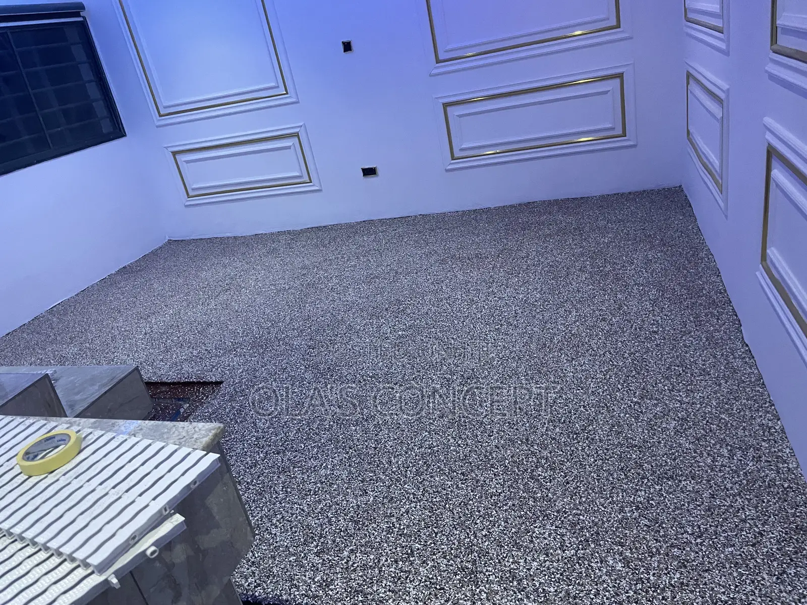 Flakes Epoxy Flooring