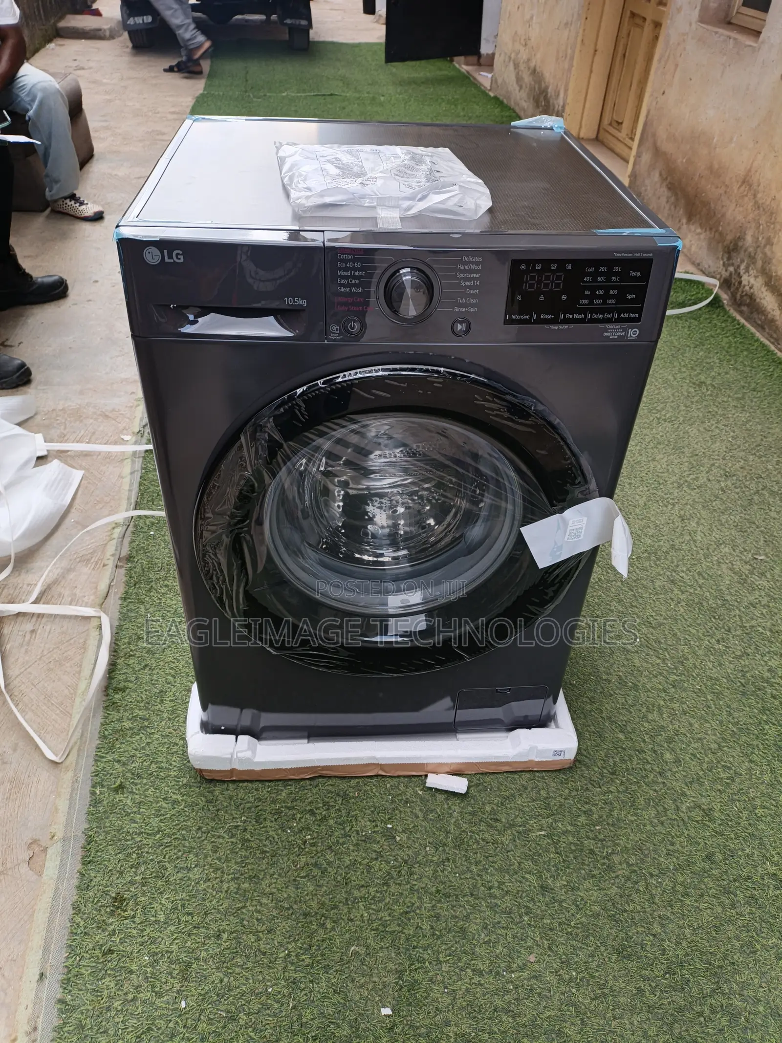 Original Lg 10.5kg Front Loading Washing Machine