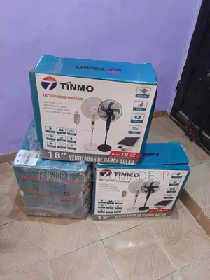 Tinmo Solar Rechargeable Fan
