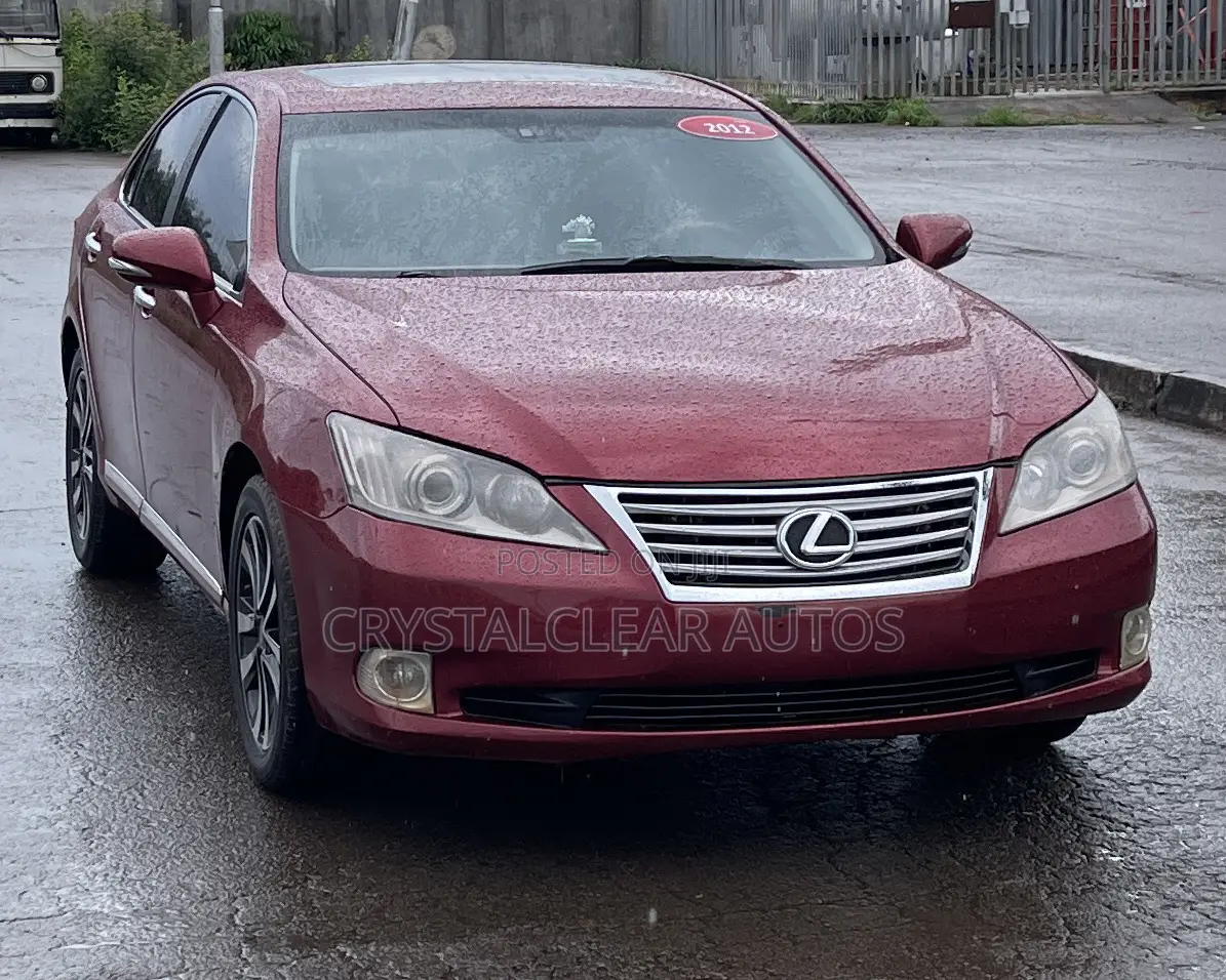 Lexus ES 2012 Red