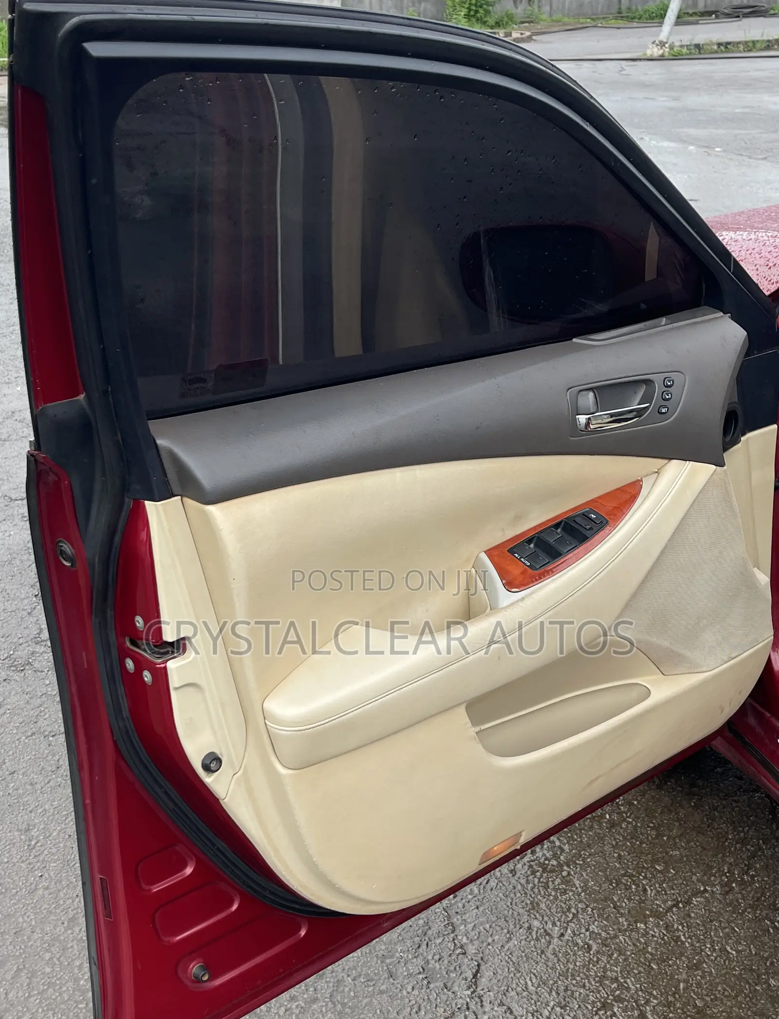 Lexus ES 2012 Red