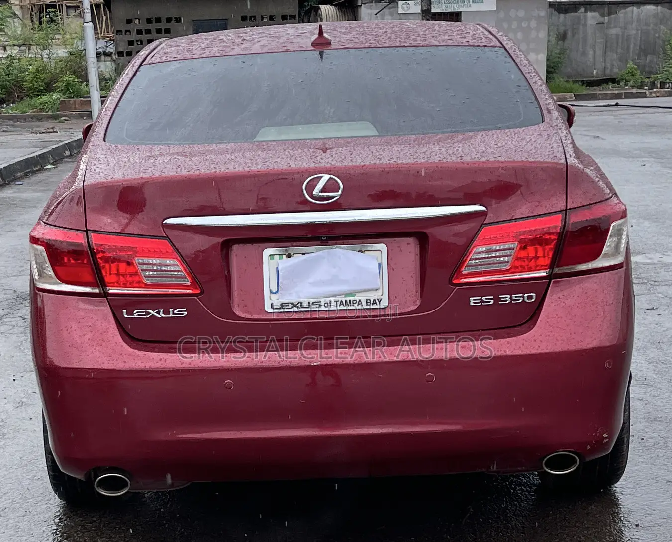 Lexus ES 2012 Red