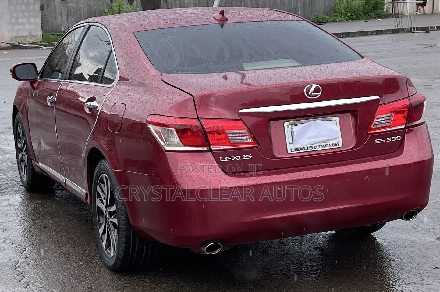 Lexus ES 2012 Red