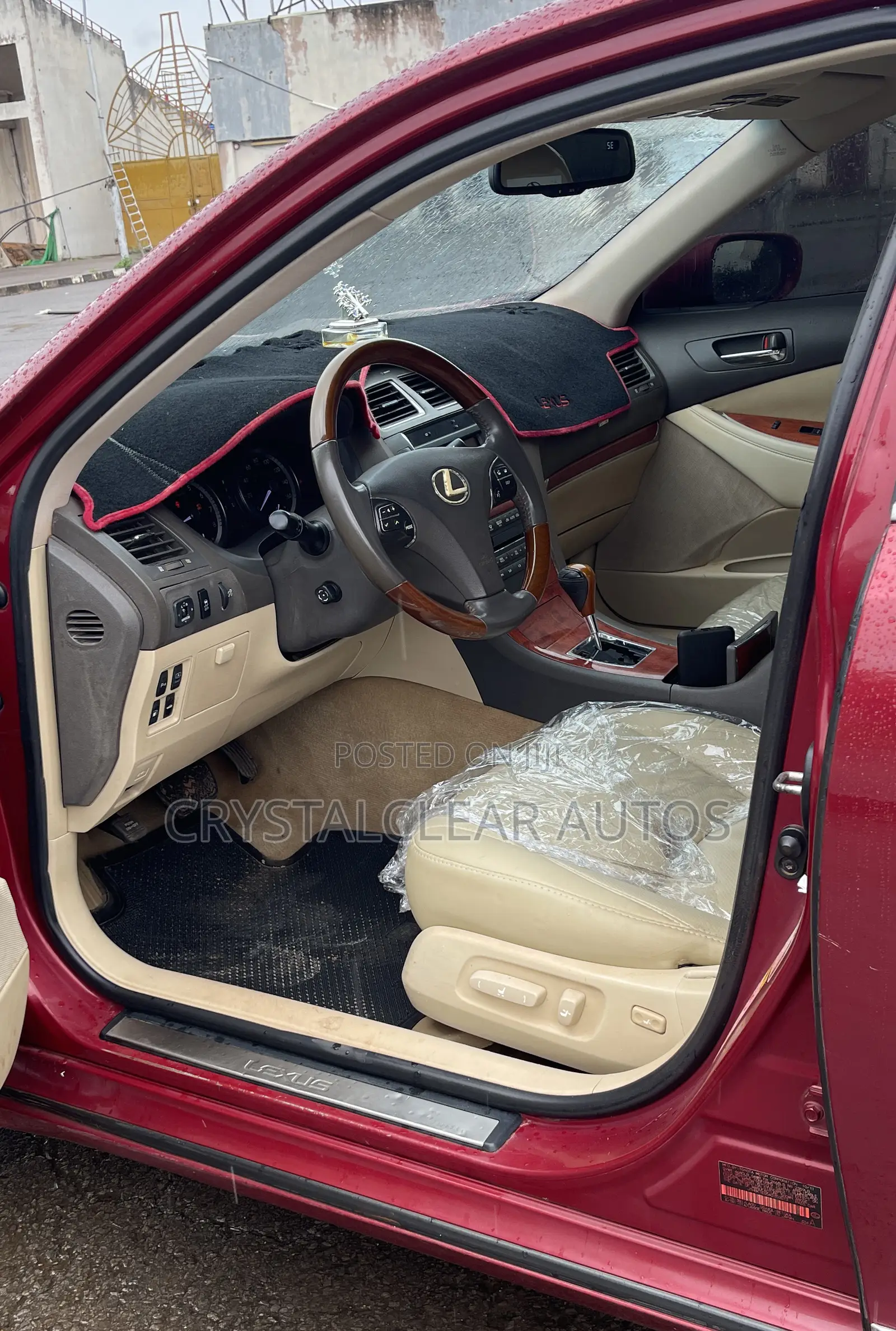 Lexus ES 2012 Red
