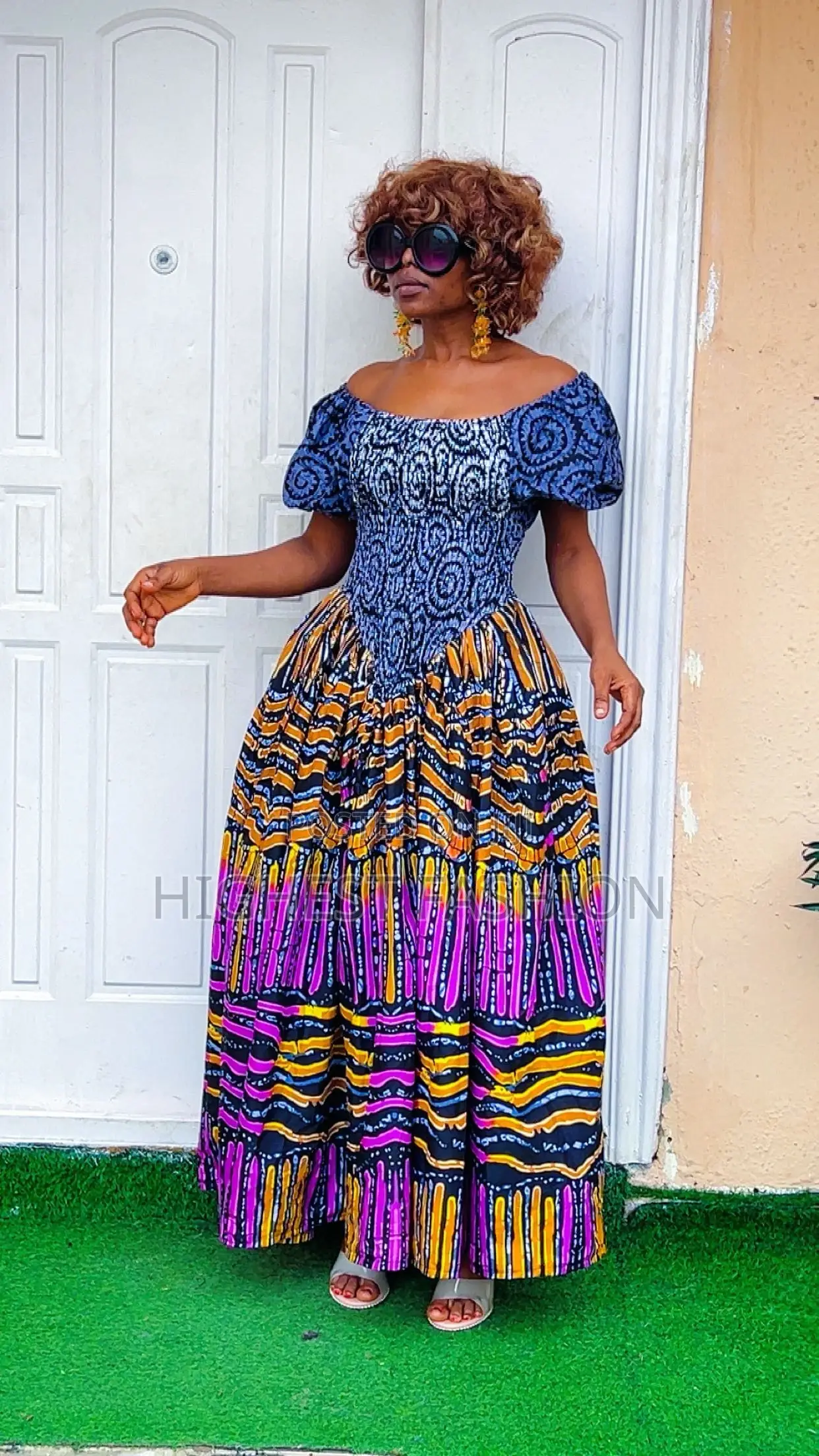 Off-Shoulder Gown - Style 986