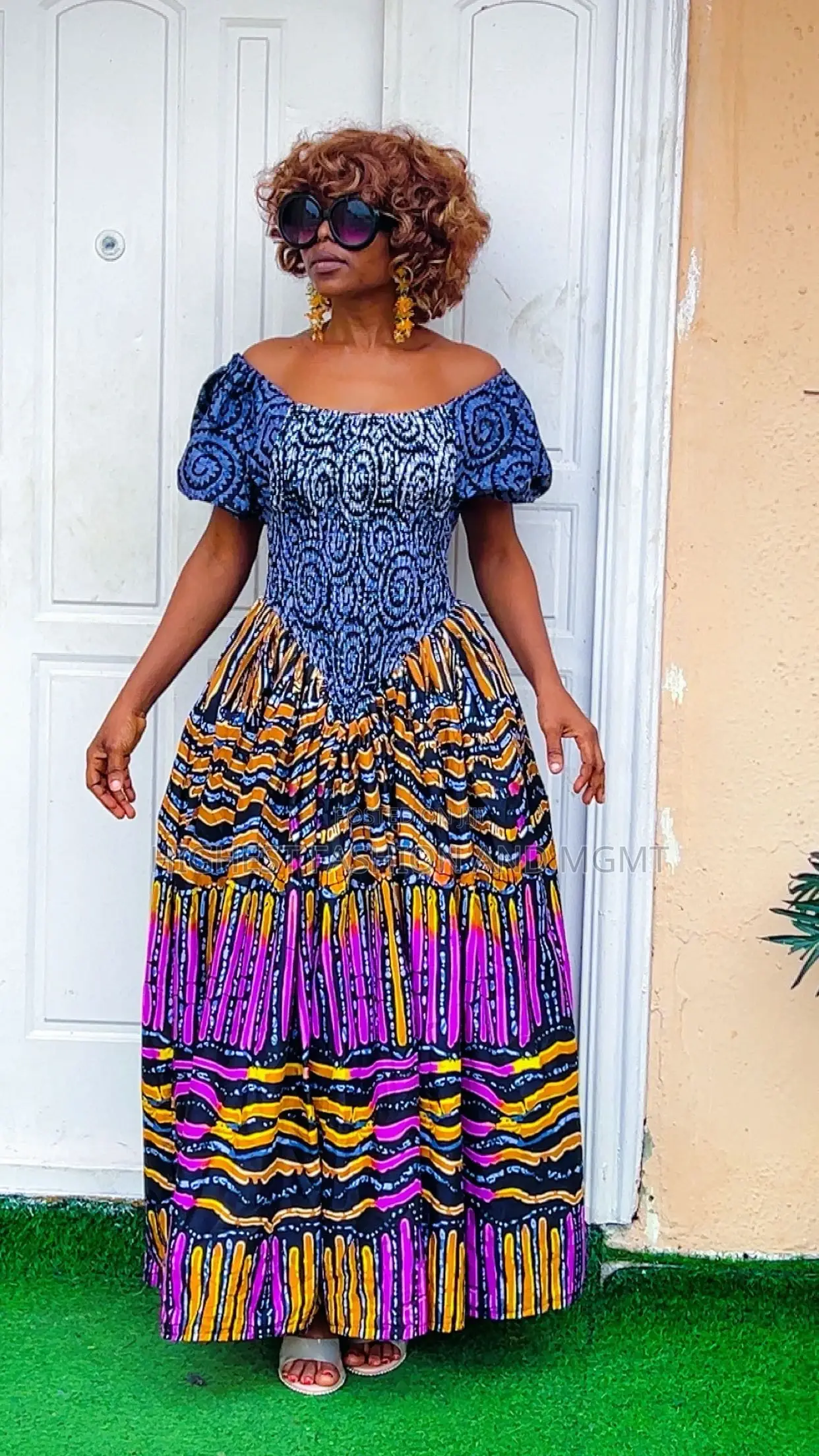 Off-Shoulder Gown - Style 986