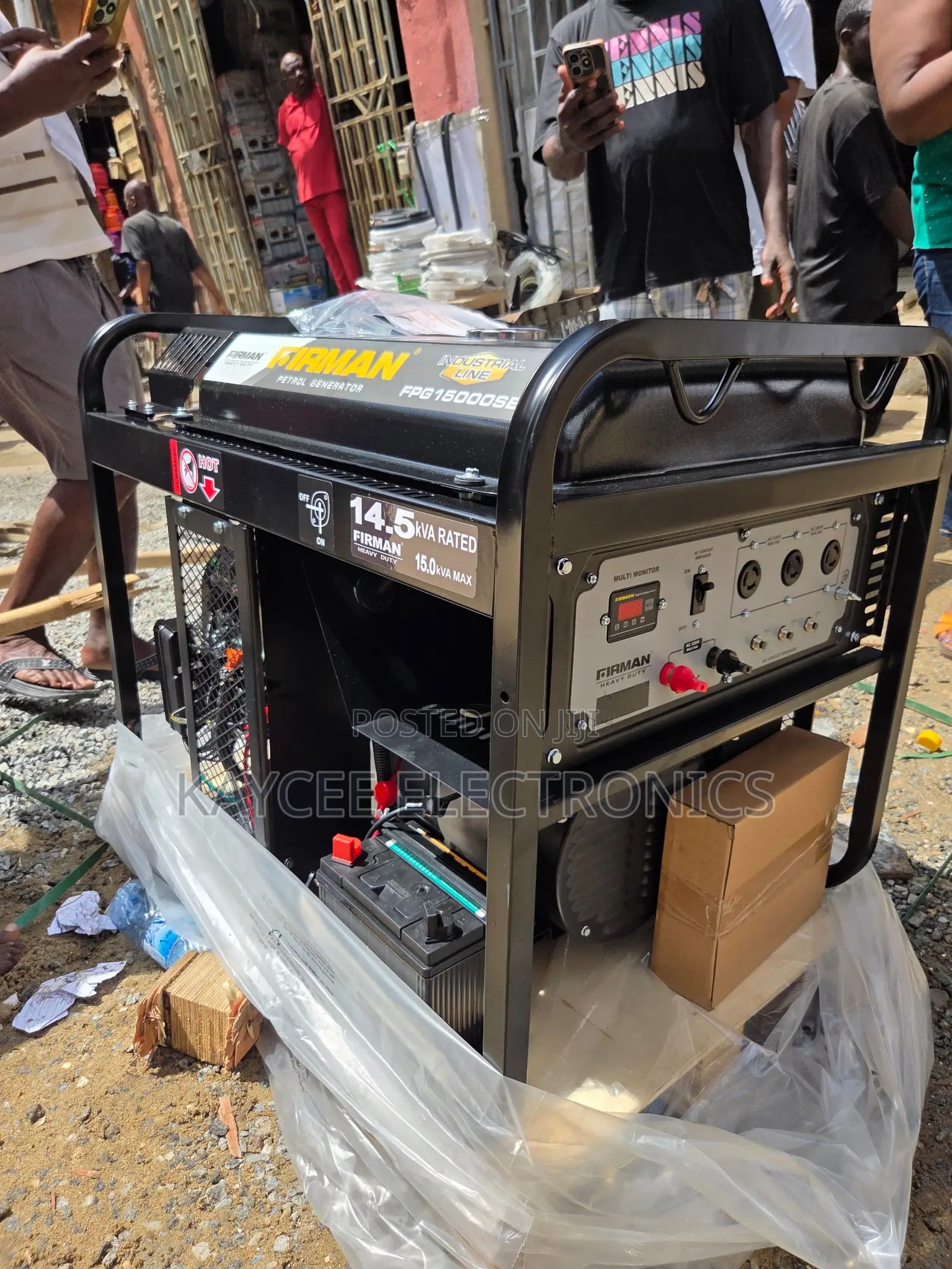 Fireman 14.5kva Generator – Smooth and Quiet Performance
