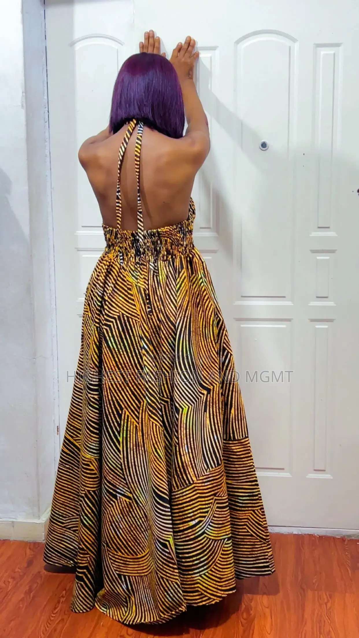 Backless Gown - Style 431