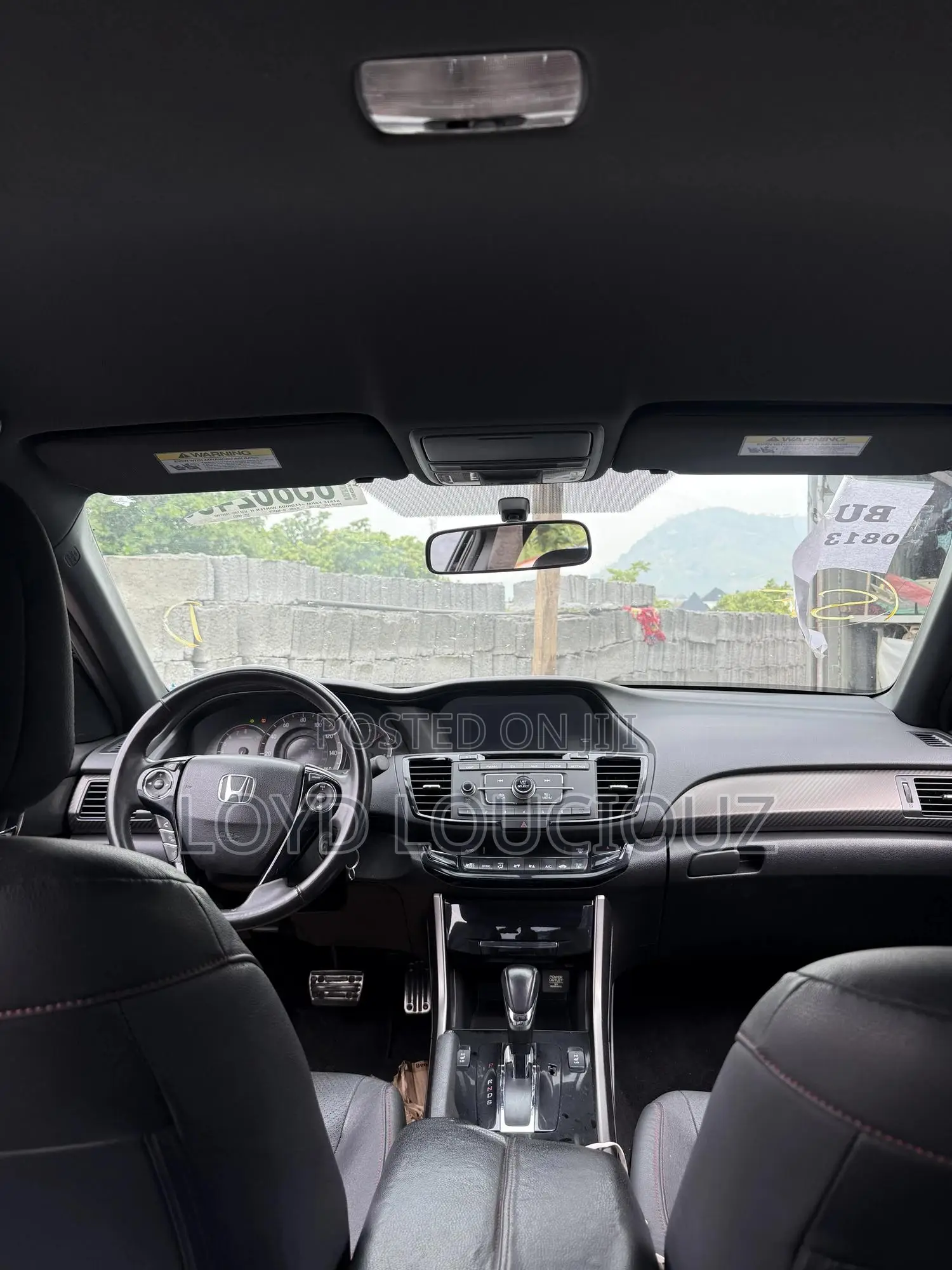 Honda Accord 2017 Black