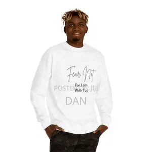 Fear Not for I Am With You" Minimal Script Inspirational Long Sleeve