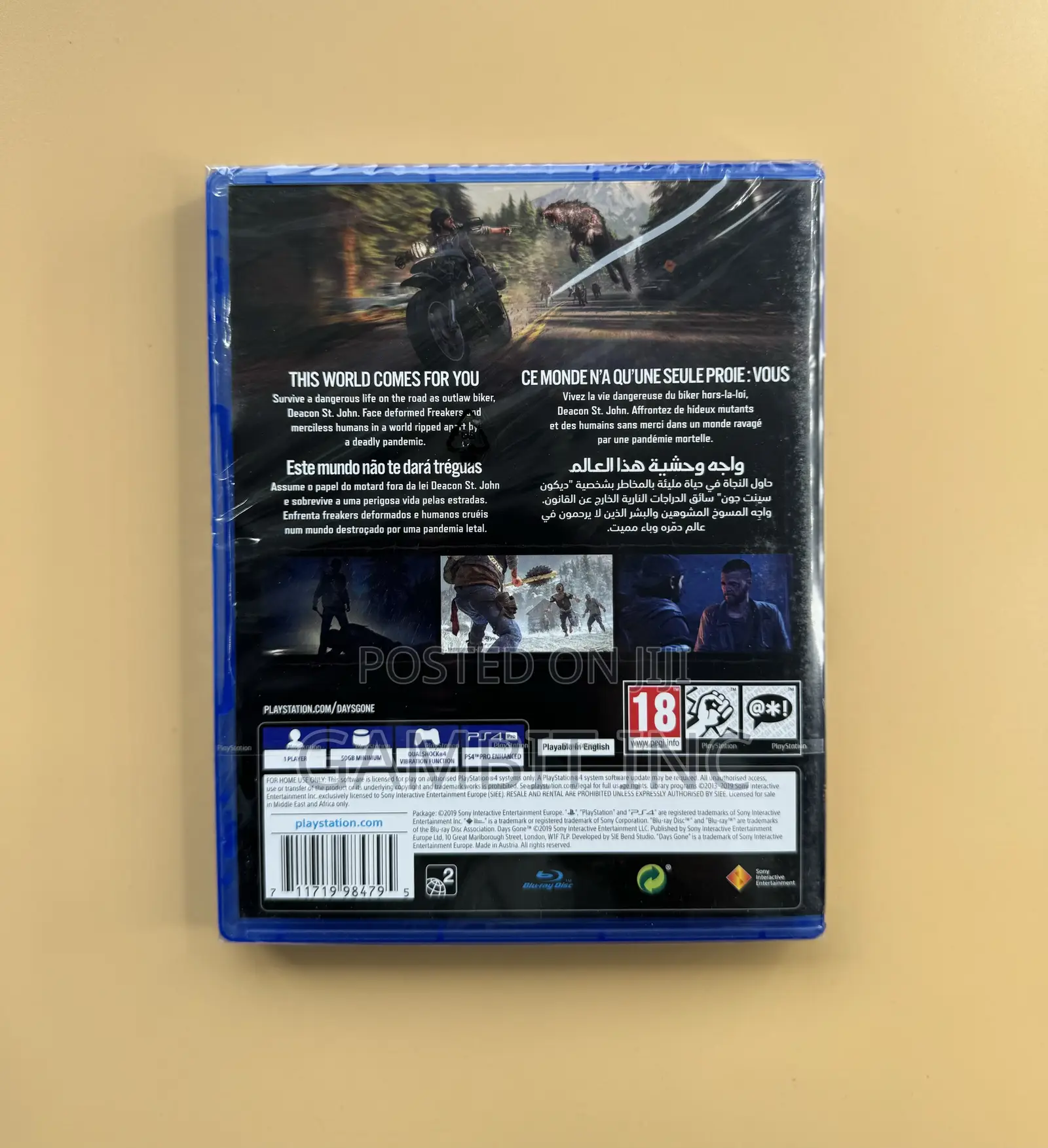 Playstation 4 Days Gone