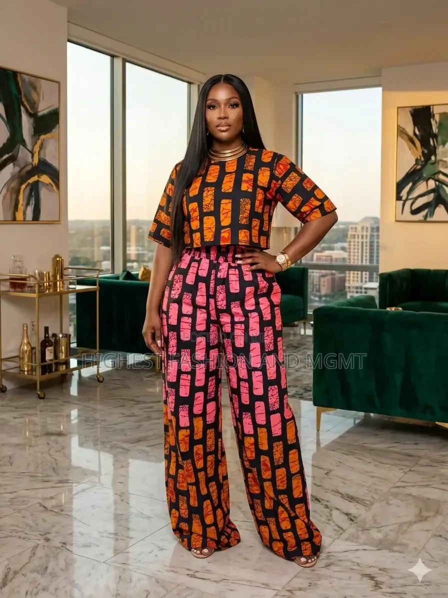 Crop Top and Trouser - Style 332