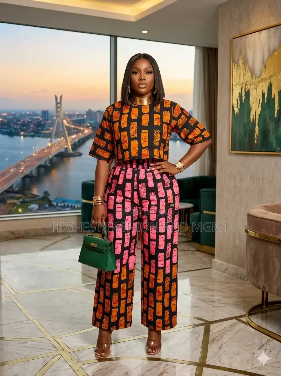 Crop Top and Trouser - Style 332