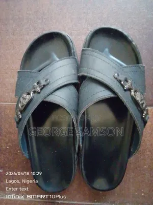 A Pair of Beautiful Palm Slippers