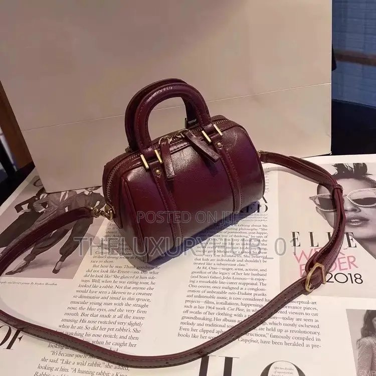 Retro Soft Leather Pillow Bag