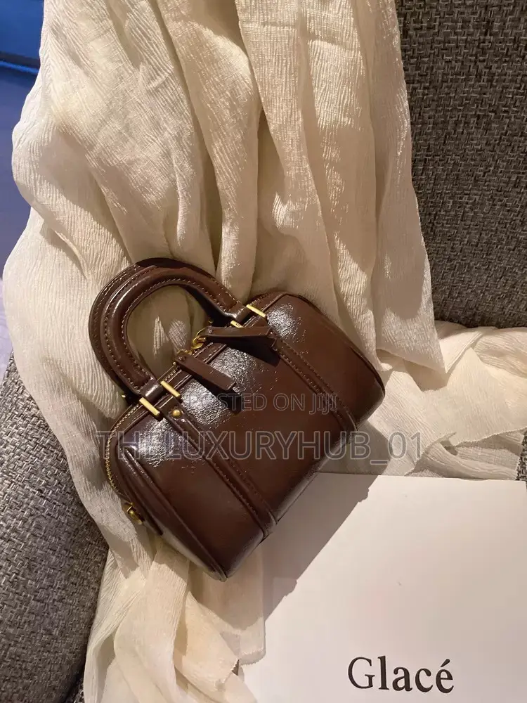 Retro Soft Leather Pillow Bag