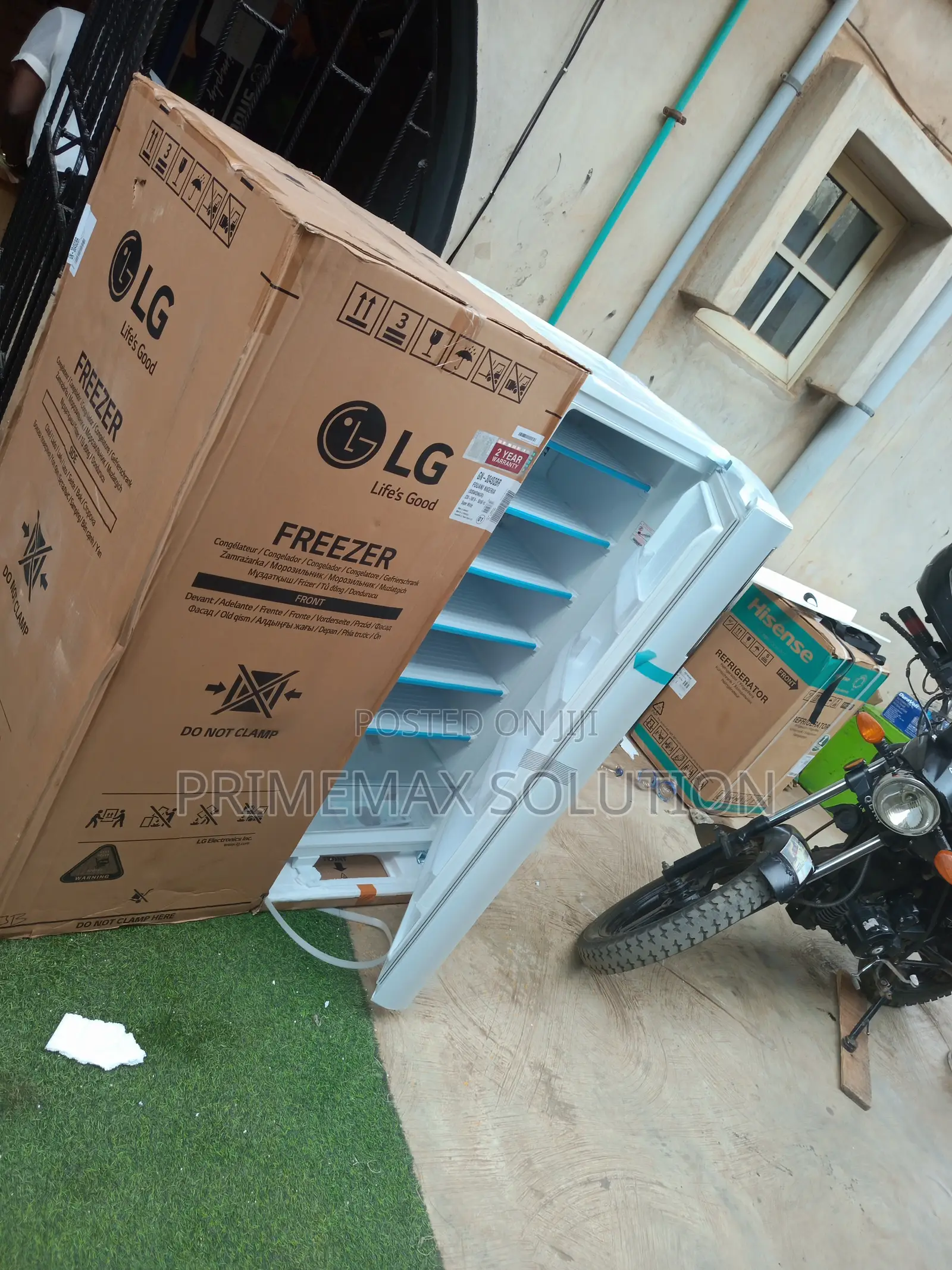 Lg Standing Freezer 168l - Energy Efficient Inverter Technology
