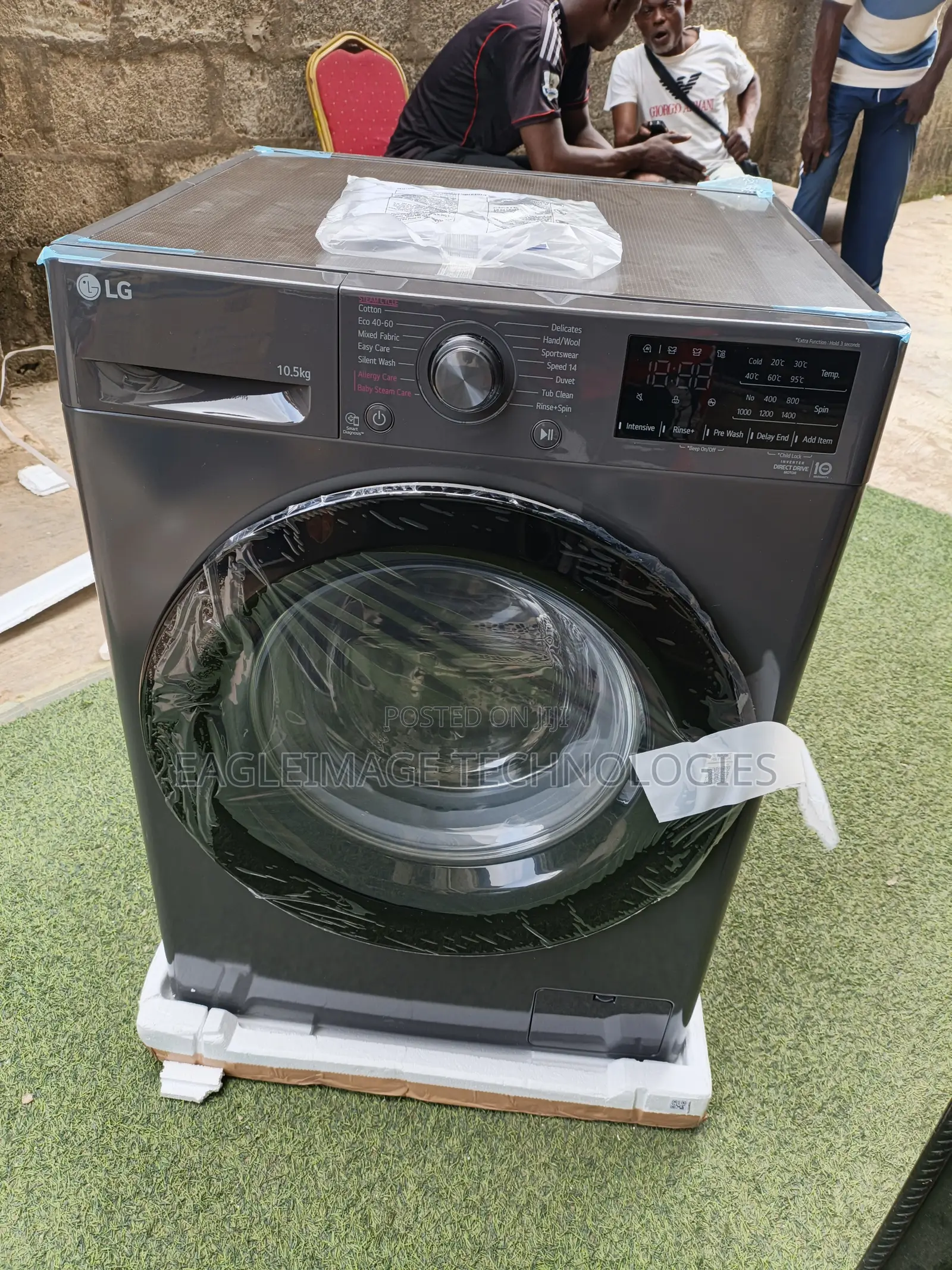 Lg 10.5kg Inverter Washer With Multiple Wash Programs