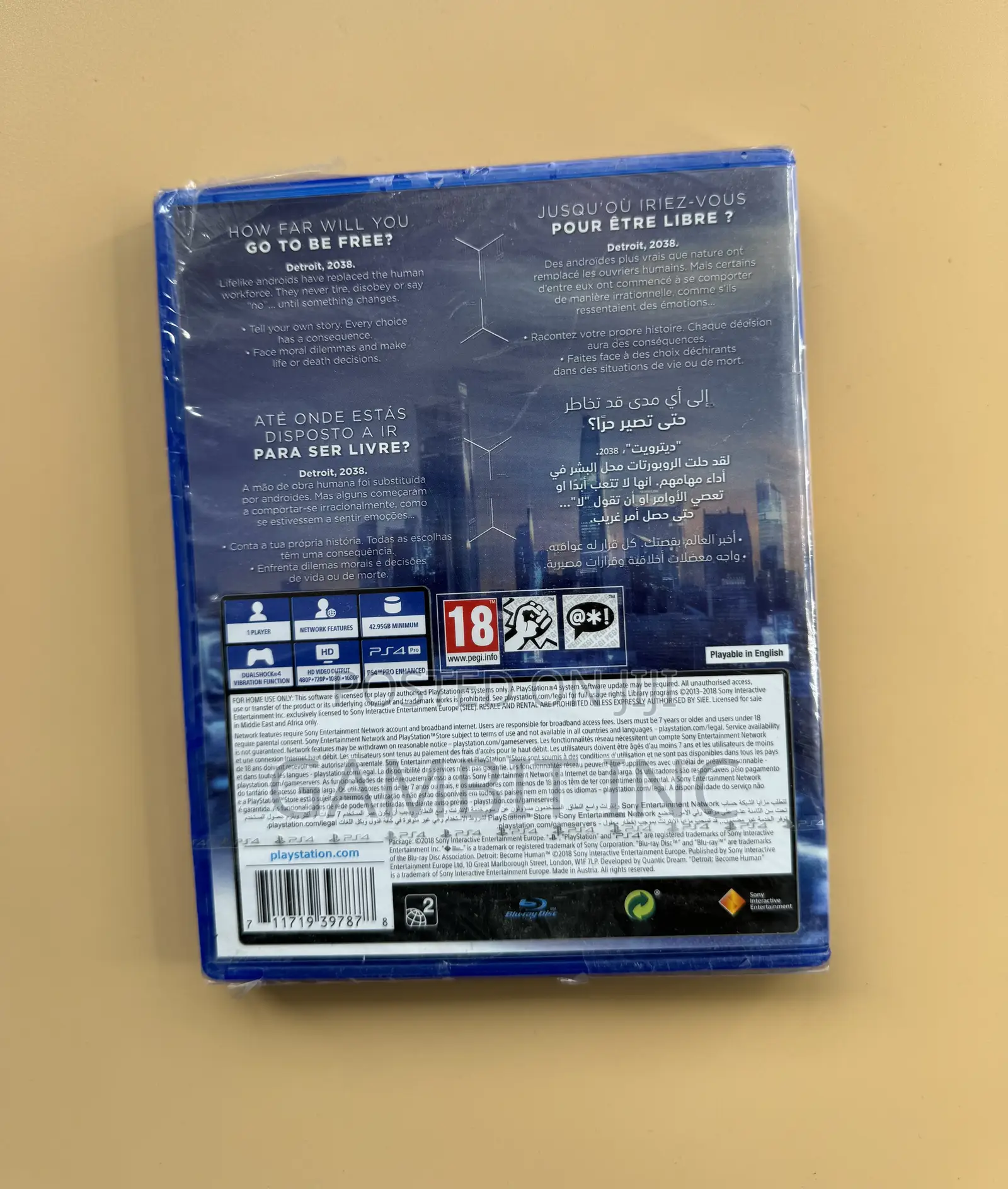 Playstation 4 Detroit Become Human