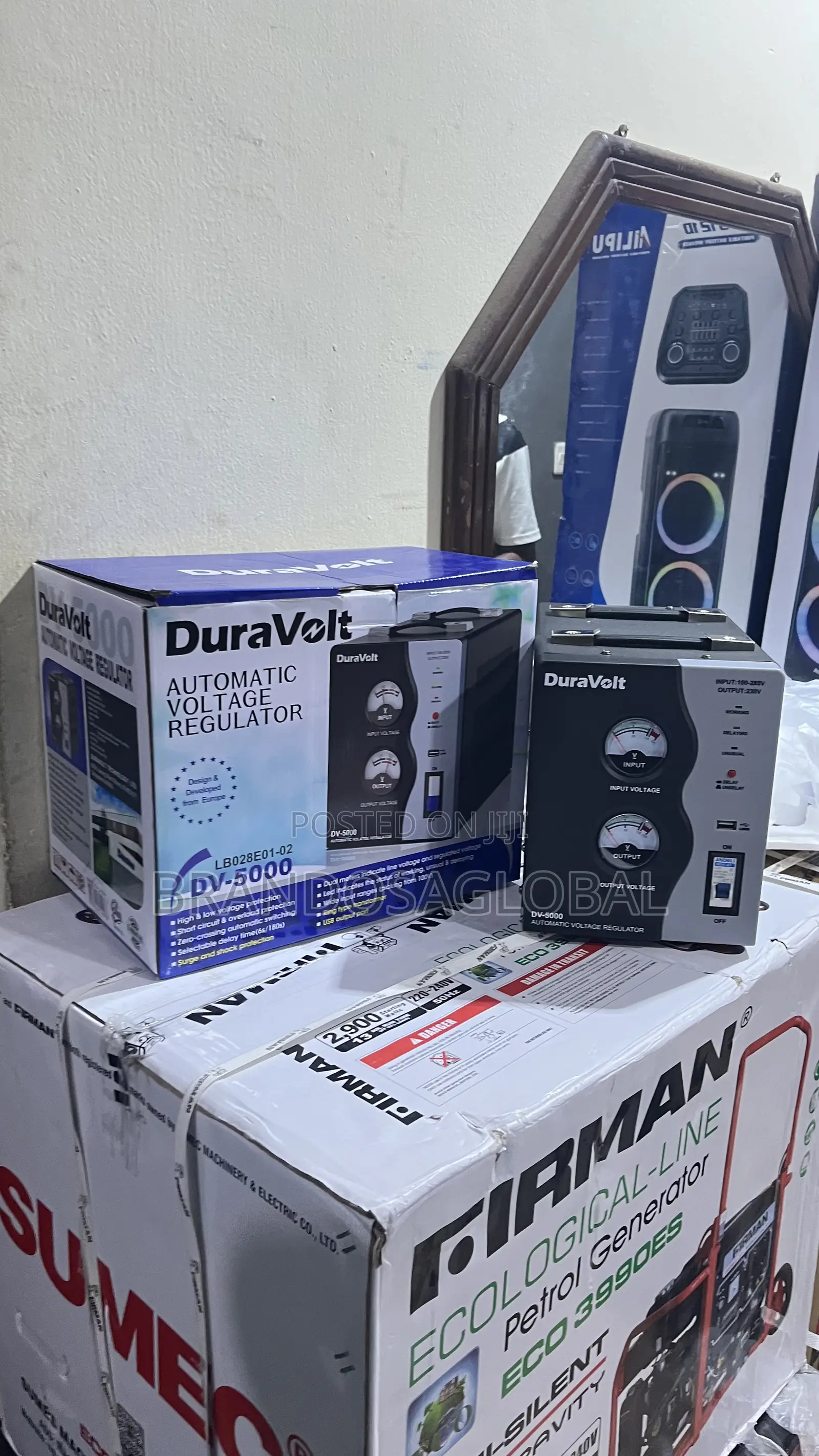 Duravolt Automatic Voltage Regulator Dv-5000[Lb028e01-02]Premiumdevice