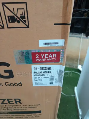 Lg Gn-304sqbr Upright Freezer Dark Graphite - Perfect for Ice Blocks
