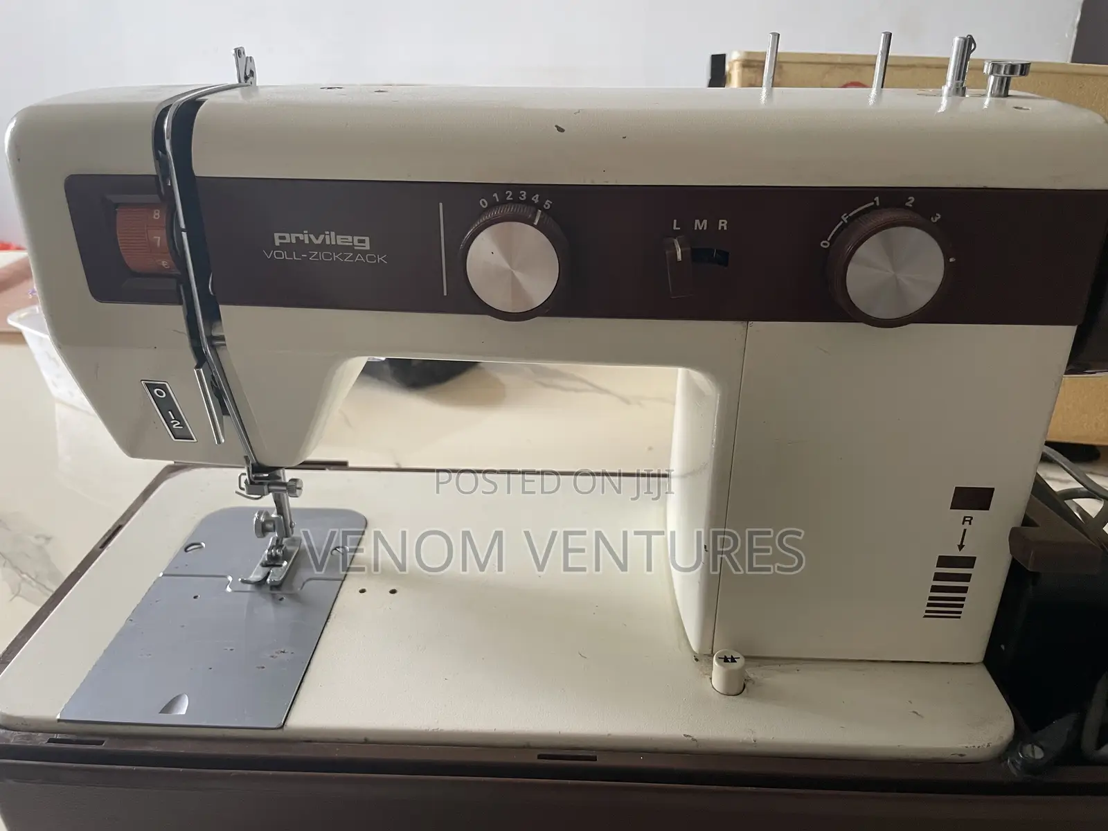 Privilege White Sewing Machine