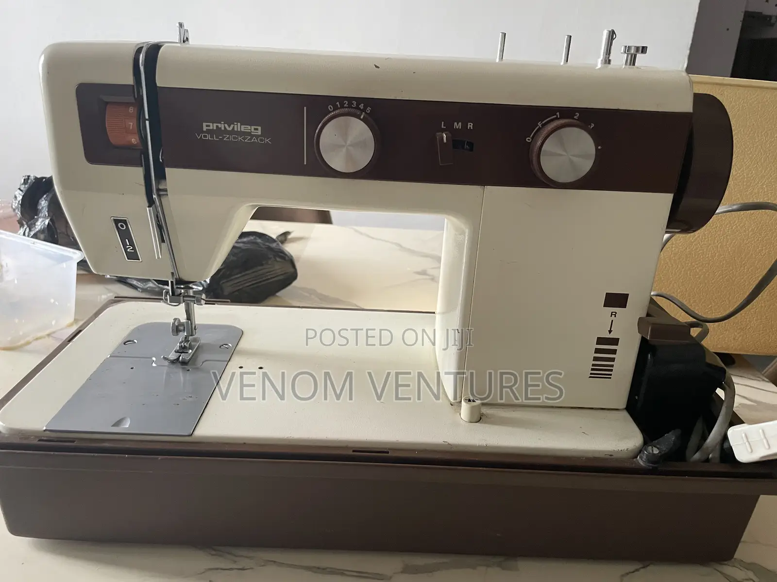 Privilege White Sewing Machine