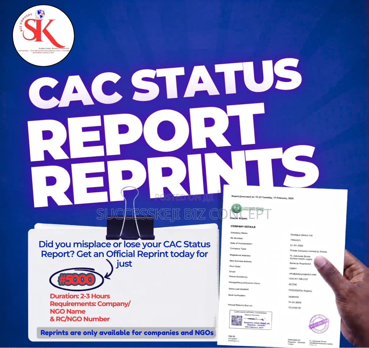 Retrieval Of Lost Cac Document