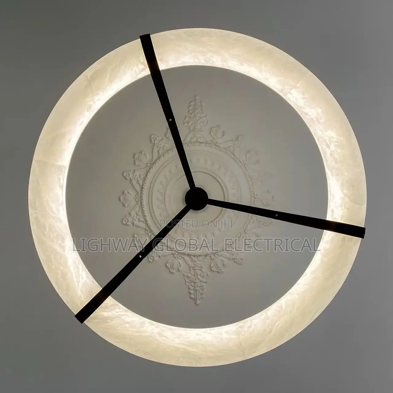 Airpad Marble Alabaster Chandelier