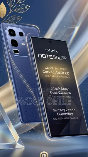 New Infinix Note 50 4G 256 GB Blue